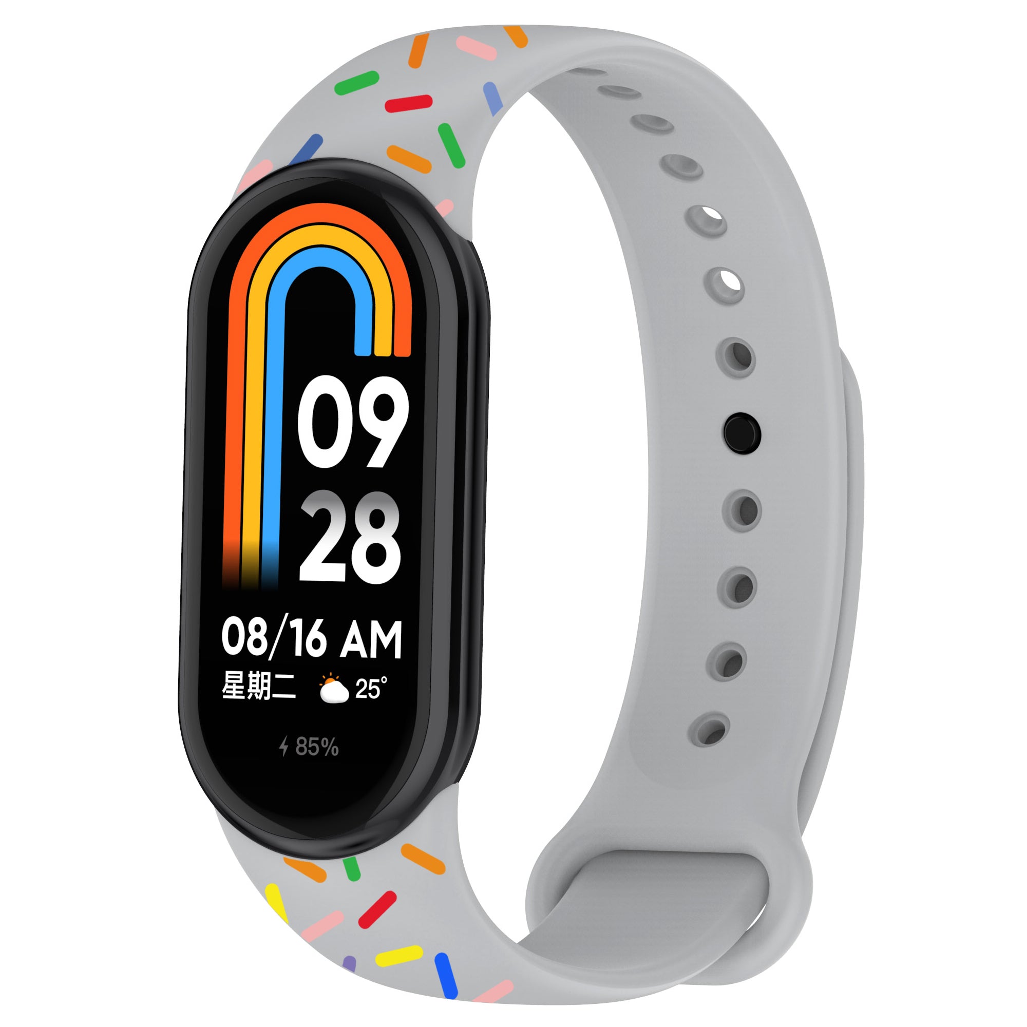 For Xiaomi Smart Band 8 Silicone Watch Strap Colorful Dot Replacement Wrist Band For Xiaomi Smart Band 8 Silicone Watch Strap Colorful Dot Replacement Wrist Band
